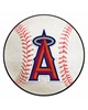 Fan Mats  LLC Los Angeles Angels Baseball Mat White