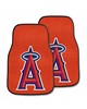 Fan Mats  LLC Los Angeles Angels 2-pc Carpet Car Mat Set Red