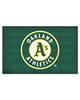 Fan Mats  LLC Oakland Athletics Ulti-Mat Green