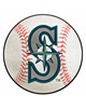 Fan Mats  LLC Seattle Mariners Baseball Mat White