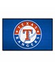 Fan Mats  LLC Texas Rangers Starter Mat Blue