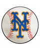 Fan Mats  LLC New York Mets Baseball Mat White