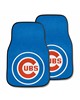 Fan Mats  LLC Chicago Cubs 2-pc Carpet Car Mat Set Blue