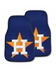 Fan Mats  LLC Houston Astros 2-pc Carpet Car Mat Set Navy