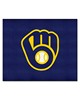 Fan Mats  LLC Milwaukee Brewers Tailgater Mat Navy