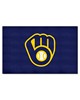 Fan Mats  LLC Milwaukee Brewers Ulti-Mat Navy