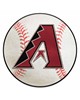 Fan Mats  LLC Arizona Diamondbacks Baseball Mat White