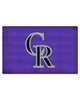 Fan Mats  LLC Colorado Rockies Ulti-Mat Purple