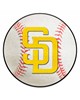 Fan Mats  LLC San Diego Padres Baseball Mat Brown