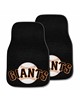 Fan Mats  LLC San Francisco Giants 2-pc Carpet Car Mat Set Black