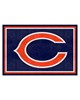 Fan Mats  LLC Chicago Bears 5x8 Rug Navy