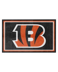 Cincinnati Bengals 4x6 Rug by   