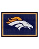 Fan Mats  LLC Denver Broncos 5x8 Rug Navy