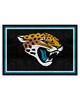 Fan Mats  LLC Jacksonville Jaguars 5x8 Rug Black