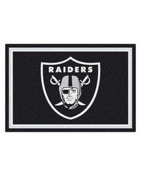 NFL Las Vegas Raiders Rug 5x8 60x92 by   