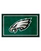 Fan Mats  LLC Philadelphia Eagles 4x6 Rug Green