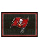 Fan Mats  LLC Tampa Bay Buccaneers 5x8 Rug Gray