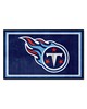 Fan Mats  LLC Tennessee Titans 4x6 Rug Navy