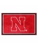 Fan Mats  LLC Nebraska Cornhuskers 4x6 Rug Red