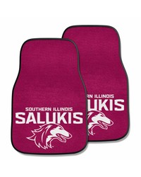 Southern Illinois Salukis 2-pc Carpet Car Mat Set by   