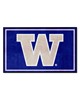 Fan Mats  LLC Washington Huskies 4x6 Rug Purple