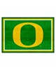 Fan Mats  LLC Oregon Ducks 5x8 Rug Green