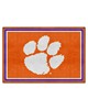 Fan Mats  LLC Clemson Tigers 5x8 Rug Orange