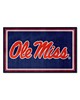 Fan Mats  LLC Ole Miss Rebels 4x6 Rug Navy