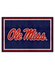 Fan Mats  LLC Ole Miss Rebels 5x8 Rug Navy