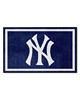 Fan Mats  LLC New York Yankees 4x6 Rug Navy