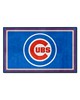 Fan Mats  LLC Chicago Cubs 4x6 Rug Blue