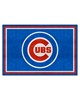 Fan Mats  LLC Chicago Cubs 5x8 Rug Blue