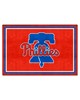 Fan Mats  LLC Philadelphia Phillies 5x8 Rug Red