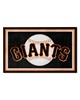 Fan Mats  LLC San Francisco Giants 4x6 Rug Black