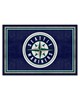 Fan Mats  LLC Seattle Mariners 5x8 Rug Navy