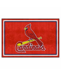 St. Louis Cardinals 5x8 Rug by   