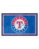 Fan Mats  LLC Texas Rangers 4x6 Rug Blue