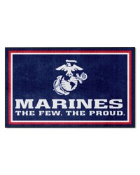 U.S. Marines n/a 4x6 Rug by   