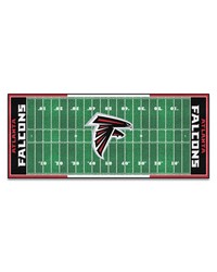 Atlanta Falcons Football Field Runner by   