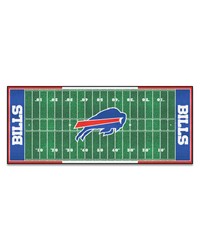 Buffalo Bills Football Field Runner by   