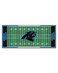 Carolina Panthers Football Field Runner by   