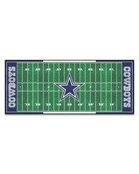 Dallas Cowboys Football Field Runner by   