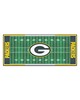 Fan Mats  LLC Green Bay Packers Football Field Runner Green