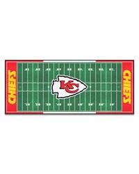 Kansas City Chiefs Football Field Runner by   