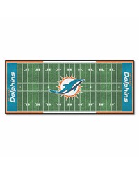 Miami Dolphins Football Field Runner by   