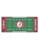 Fan Mats  LLC Alabama Crimson Tide Football Field Runner Green