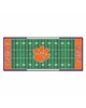 Fan Mats  LLC Clemson Tigers Football Field Runner Green