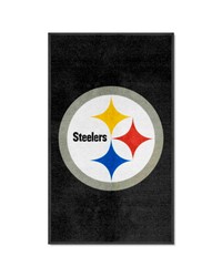 Pittsburgh Steelers 3x5 Logo Mat Portrait by   