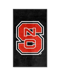 NC State Wolfpack 3x5 Logo Mat Portrait by   