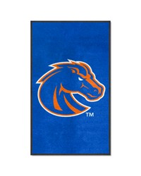Boise State 3X5 HighTraffic Mat with Durable Rubber Backing  Portrait Orientation Blue by   